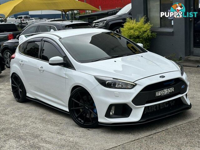 2018 FORD FOCUS RS (5 YR) LZ HATCH, 5 DOORS, 5 SEATS