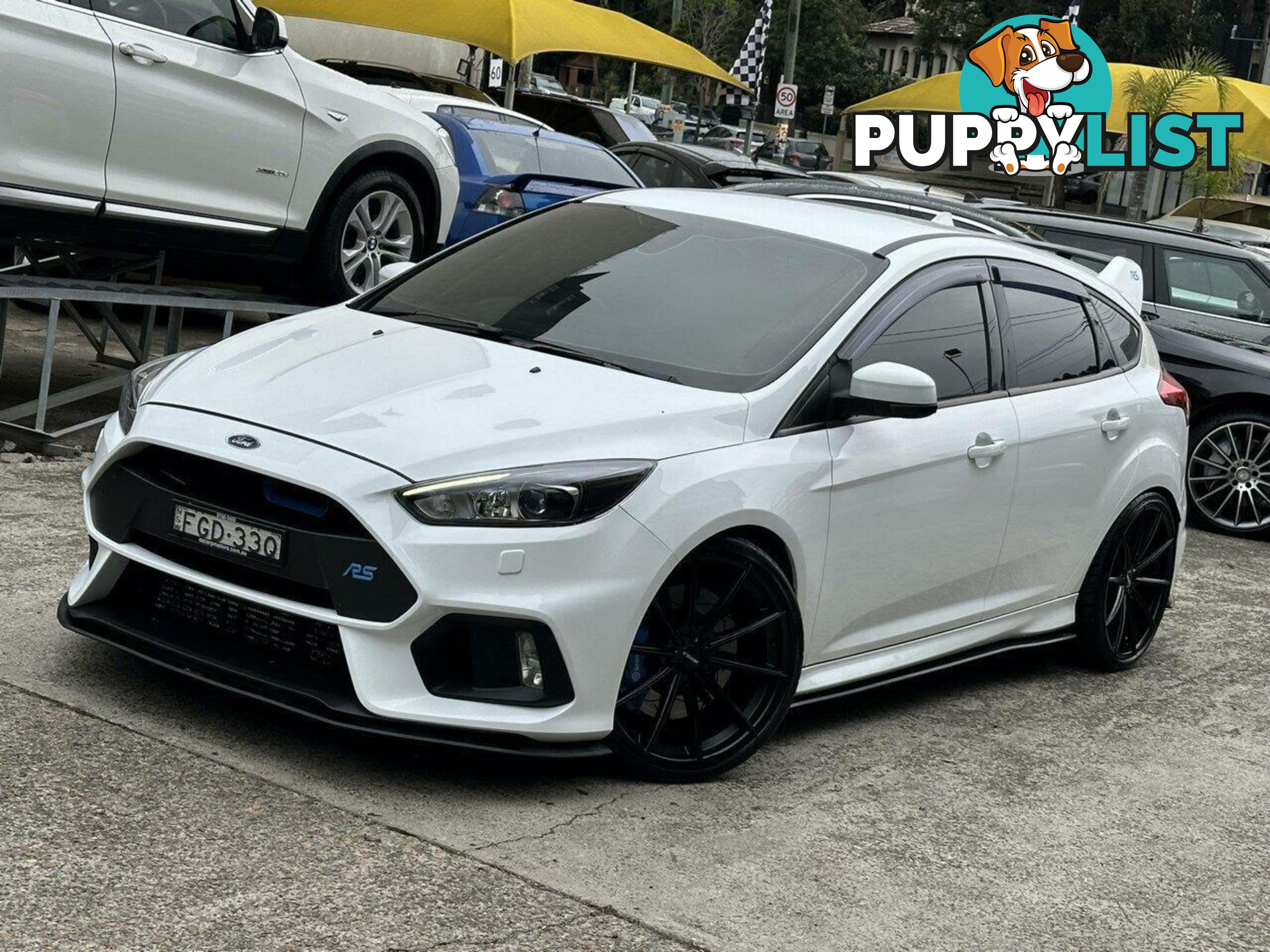 2018 FORD FOCUS RS (5 YR) LZ HATCH, 5 DOORS, 5 SEATS