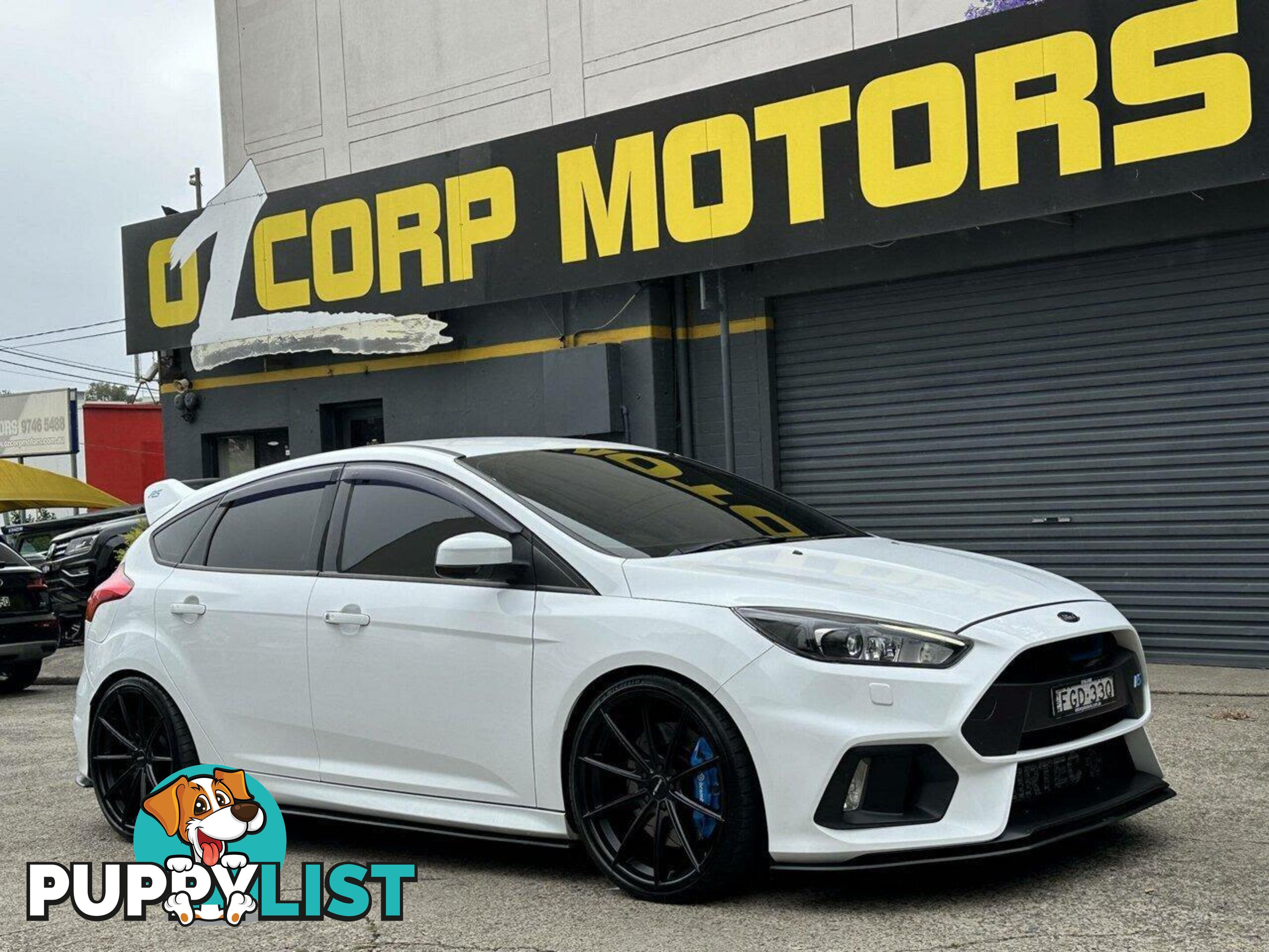 2018 FORD FOCUS RS (5 YR) LZ HATCH, 5 DOORS, 5 SEATS