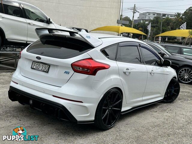 2018 FORD FOCUS RS (5 YR) LZ HATCH, 5 DOORS, 5 SEATS