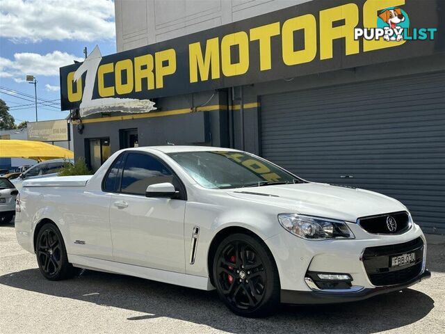 2016 HOLDEN UTE SS-V REDLINE VF II UTE TRAY, 2 DOORS, 2 SEATS