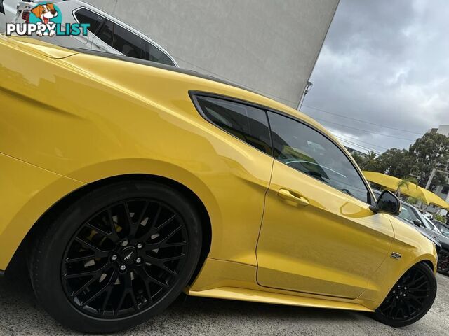 2017 FORD MUSTANG FASTBACK GT 5.0 V8 FM MY17 COUPE