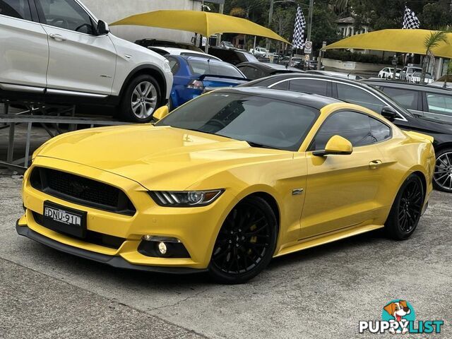 2017 FORD MUSTANG FASTBACK GT 5.0 V8 FM MY17 COUPE