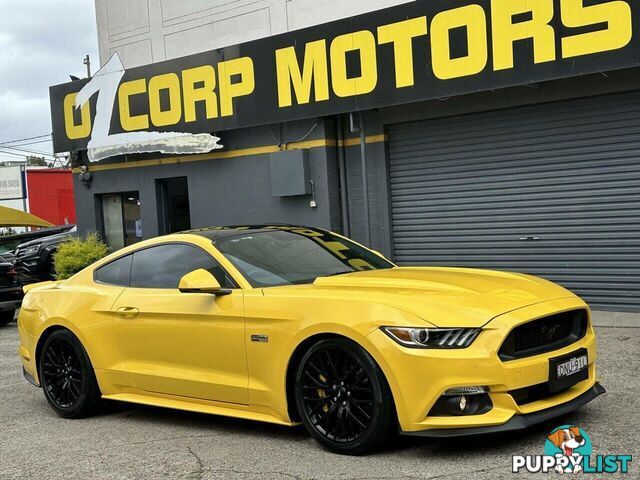 2017 FORD MUSTANG FASTBACK GT 5.0 V8 FM MY17 COUPE, 2 DOORS, 4 SEATS