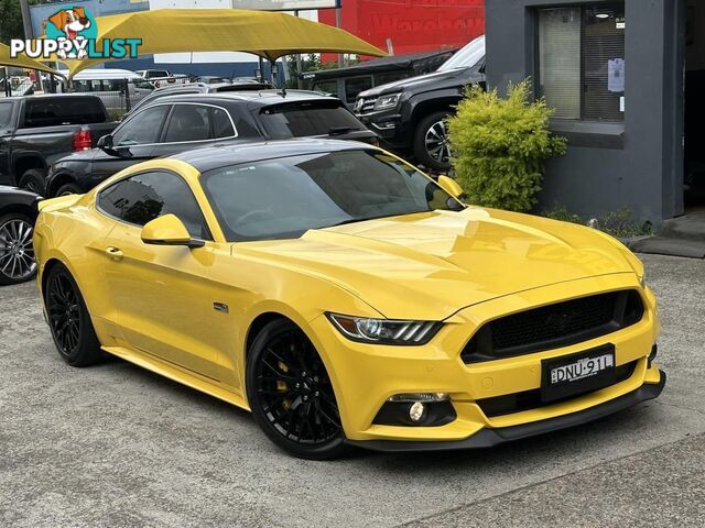 2017 FORD MUSTANG FASTBACK GT 5.0 V8 FM MY17 COUPE