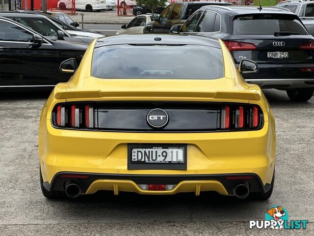 2017 FORD MUSTANG FASTBACK GT 5.0 V8 FM MY17 COUPE