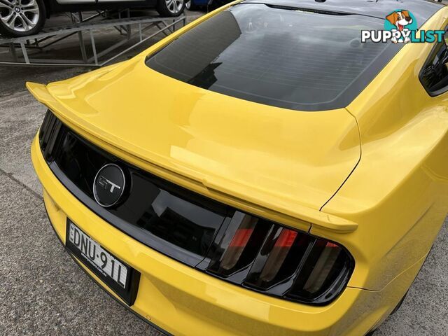 2017 FORD MUSTANG FASTBACK GT 5.0 V8 FM MY17 COUPE