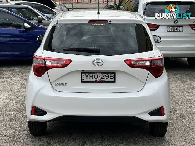 2018 TOYOTA YARIS ASCENT NCP130R MY18 HATCH