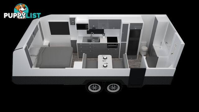 RAZOR 216 TANDEM AXLE CARAVAN