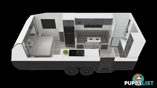 X-FACTOR OFF ROAD 206 TANDEM AXLE CARAVAN