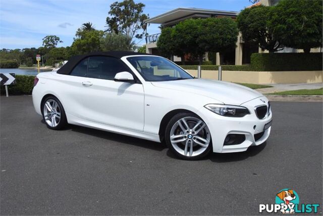 2016 BMW 2 20IMSPORT F23MY16 2D CONVERTIBLE