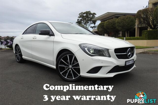 2014 MERCEDES-BENZ CLA 200 117 4D COUPE