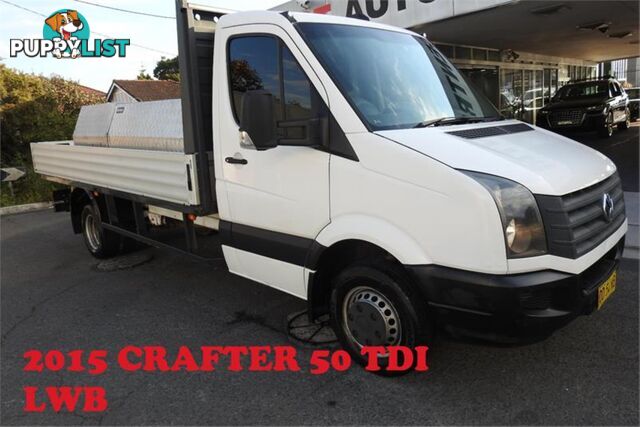 2015 VOLKSWAGEN CRAFTER  2FL2MY15 C/CHAS