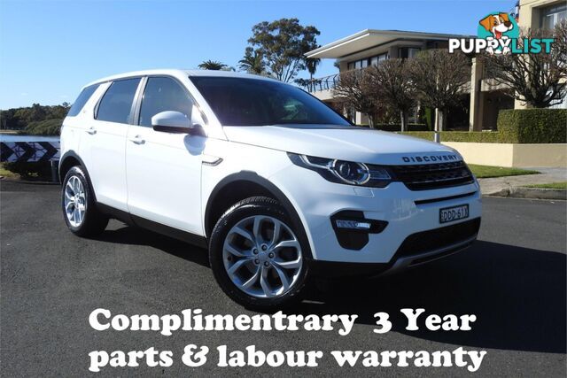 2016 LANDROVER DISCOVERYSPORT SD4HSE LCMY16,5 4D WAGON