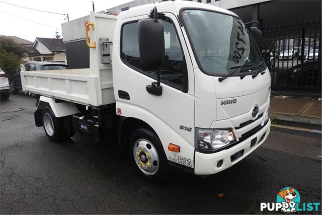 2023 HINO 300 6162525STD XZU605RMY20 TIPPER