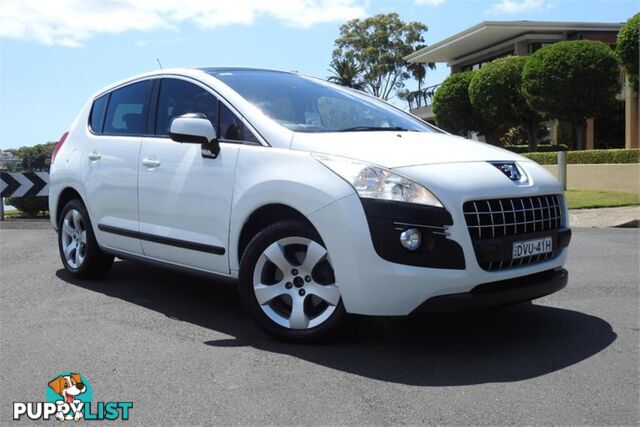 2012 PEUGEOT 3008 ACTIVE1 6 MY12 4D WAGON