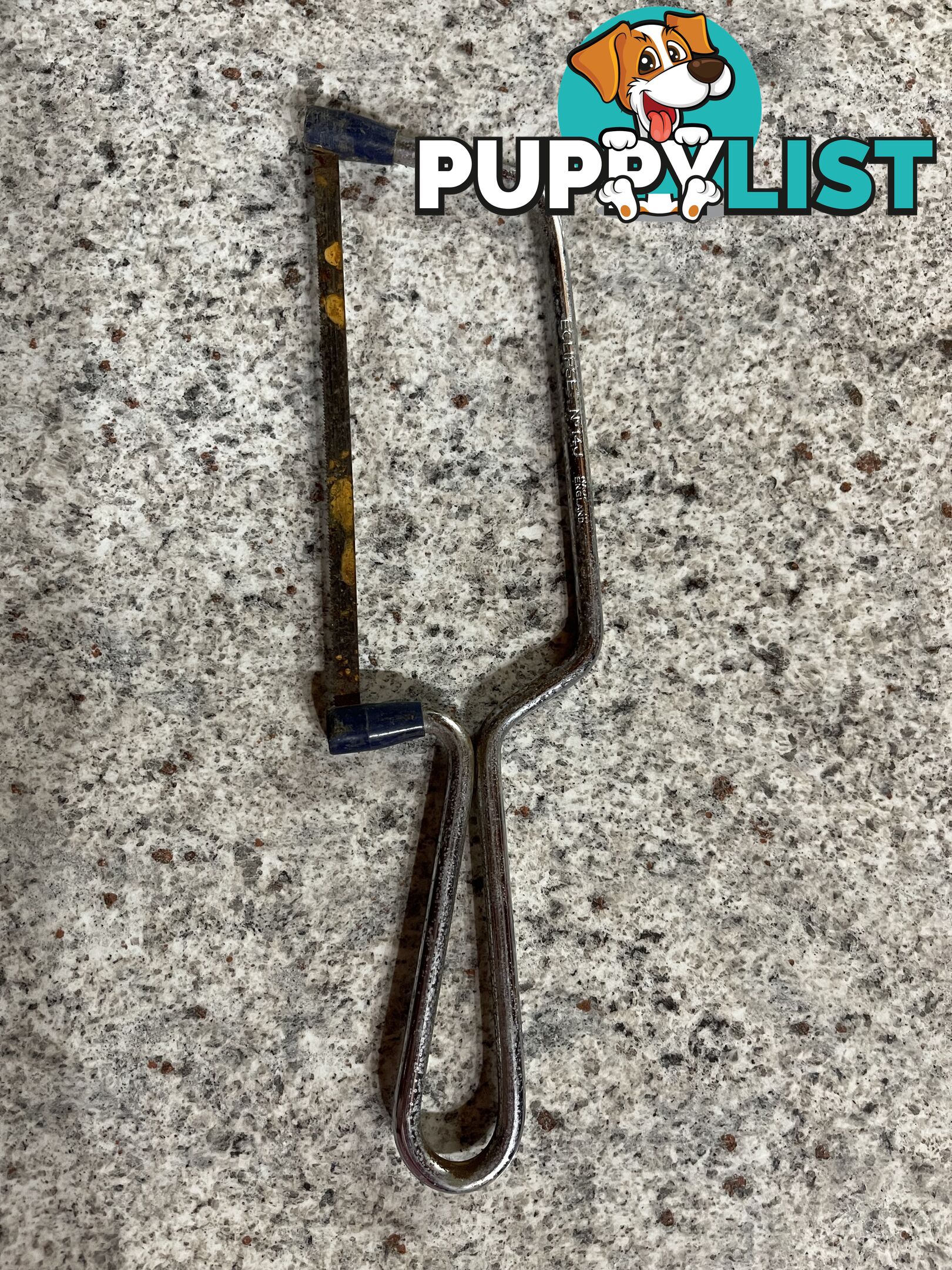 Vintage Eclipse No: 14J Wireform Coping Saw