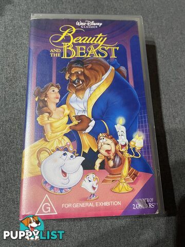 Beauty and the Beast Vide Tape