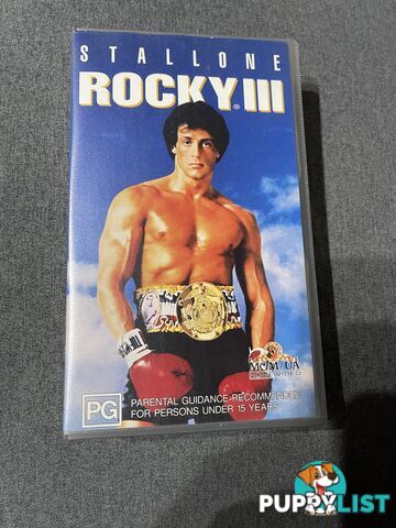 Assorted Video Movie Tapes