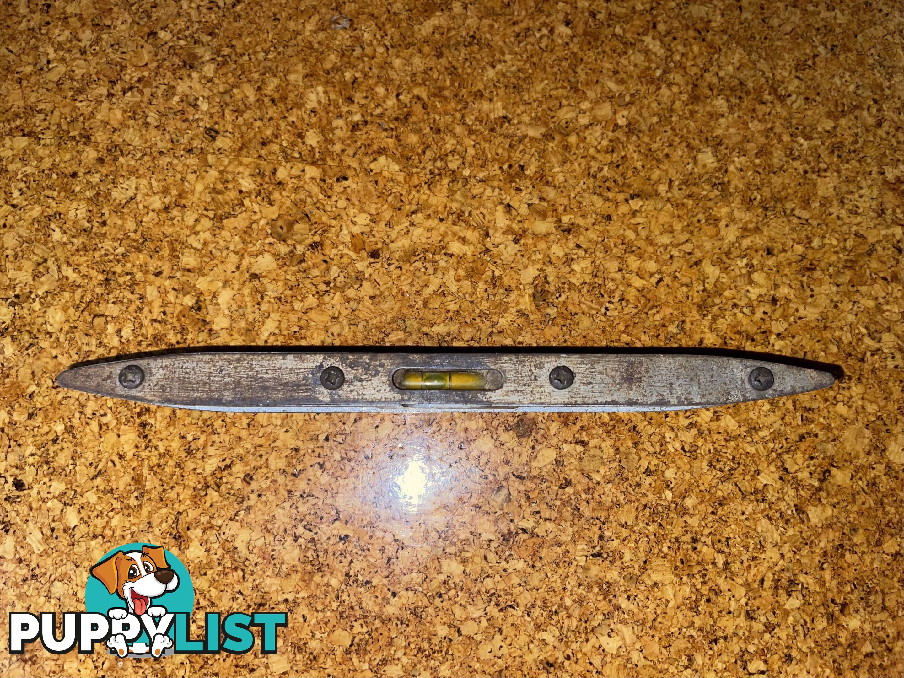 Antique Aluminium Spirit Level