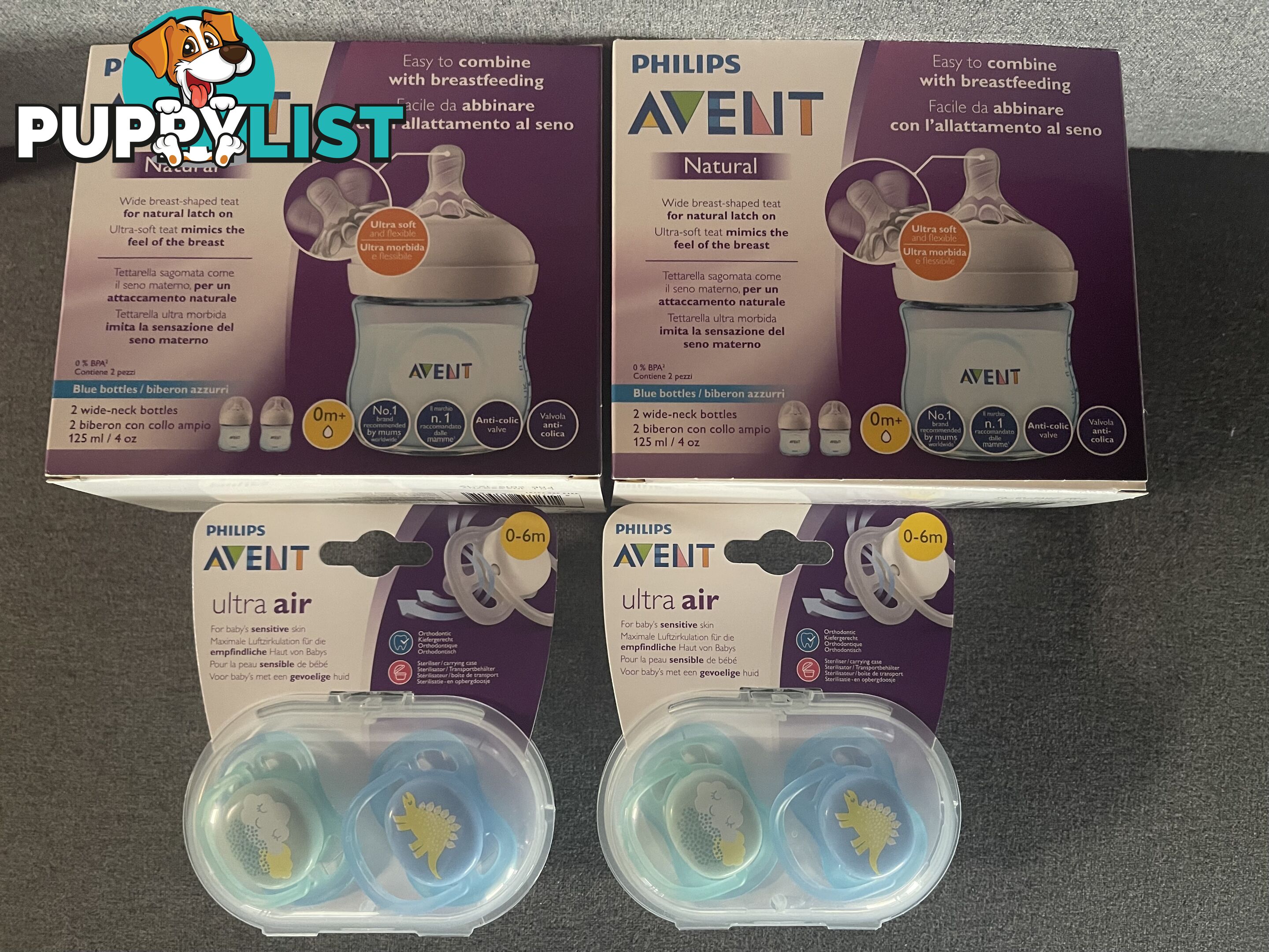 Avent Bottle and soothers pack