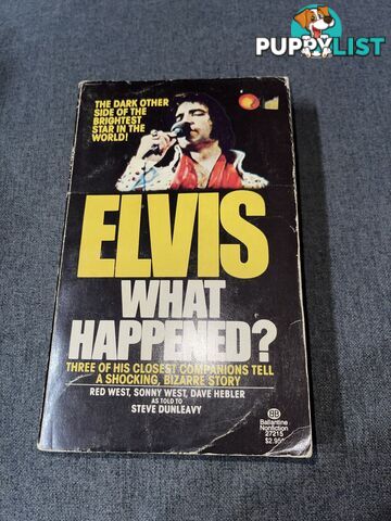 Elvis What Happened 1977 Paperback