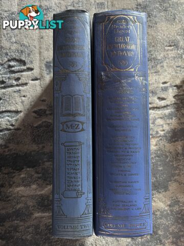 Readers Digest Great Encyclopaedia Dictionary