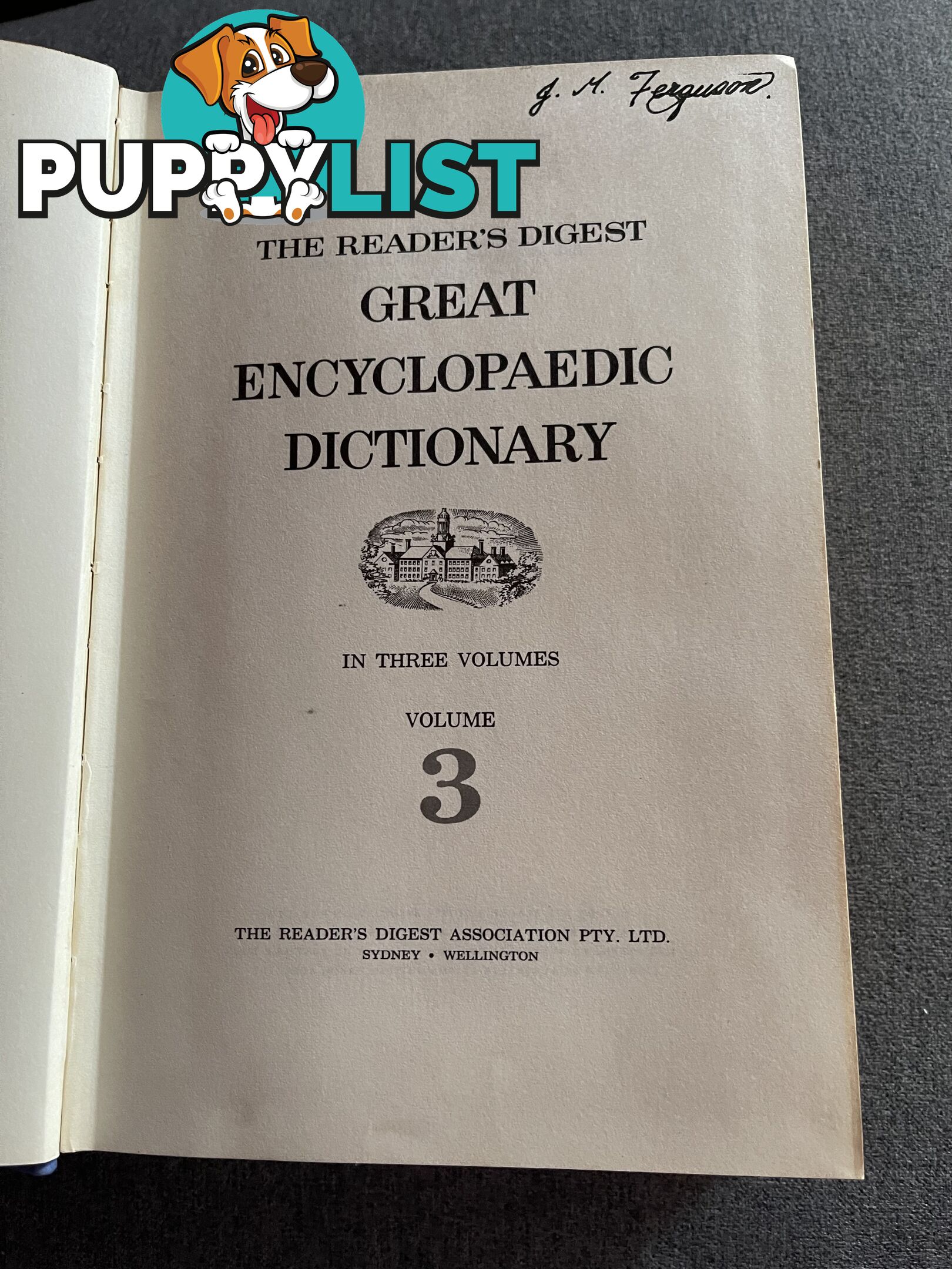 Readers Digest Great Encyclopaedia Dictionary