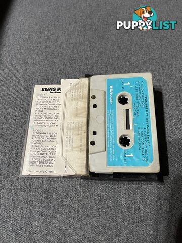 ELVIS PRESLEY VINTAGE CASSETTE TAPES