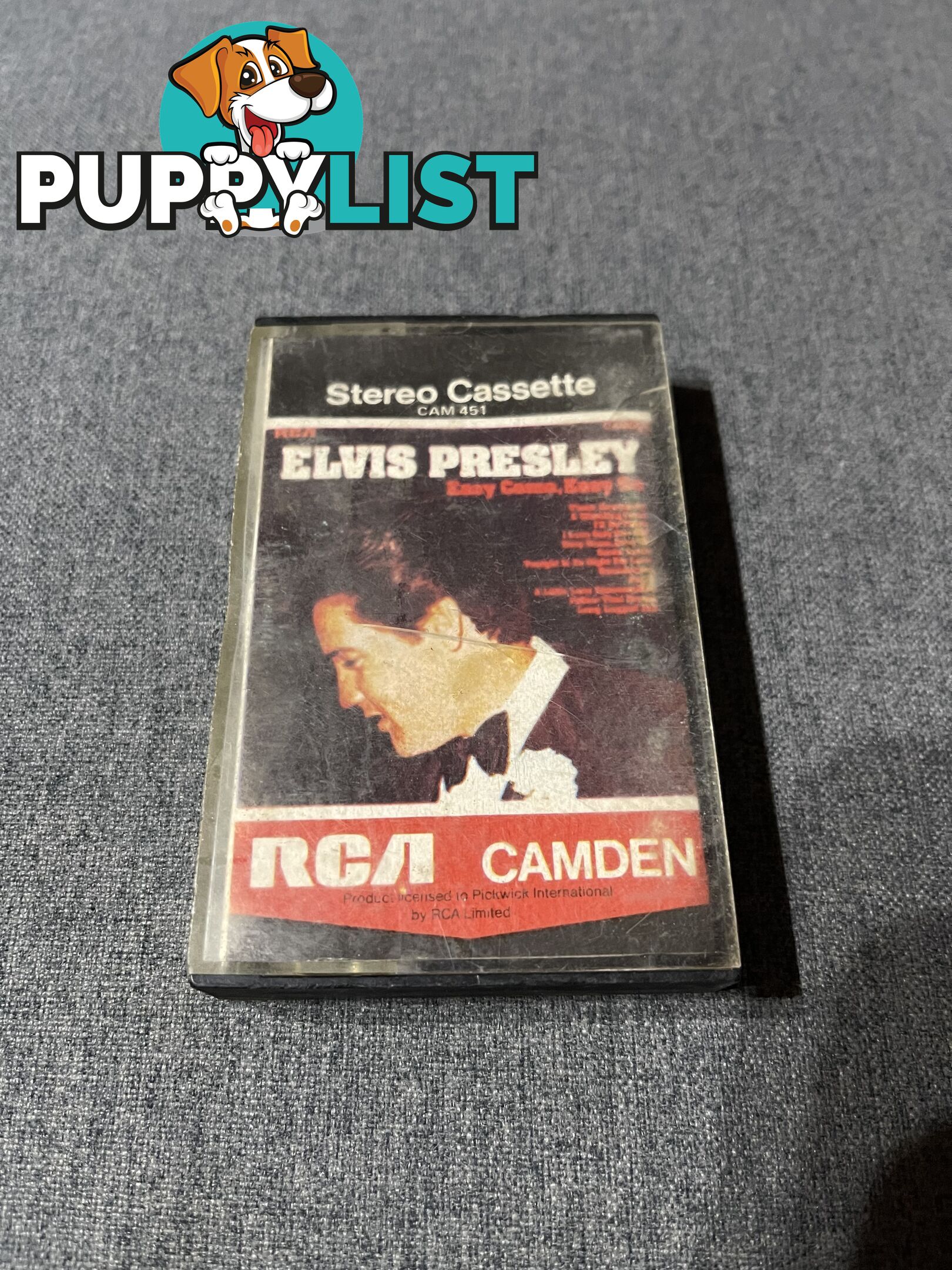 ELVIS PRESLEY VINTAGE CASSETTE TAPES