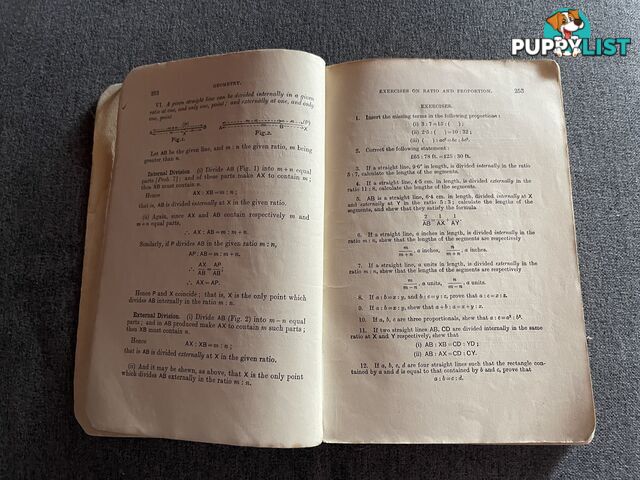 A School Geometry Part V 1931