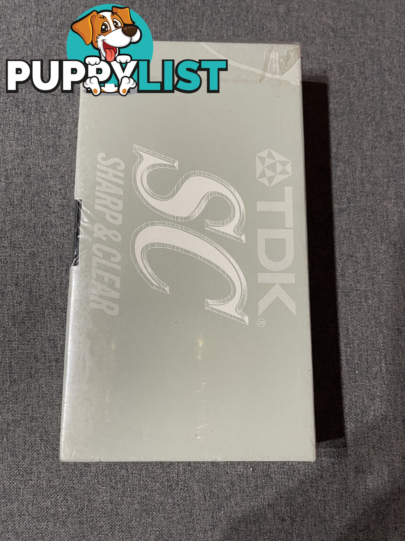 Blank TDK Video Cassette Tape
