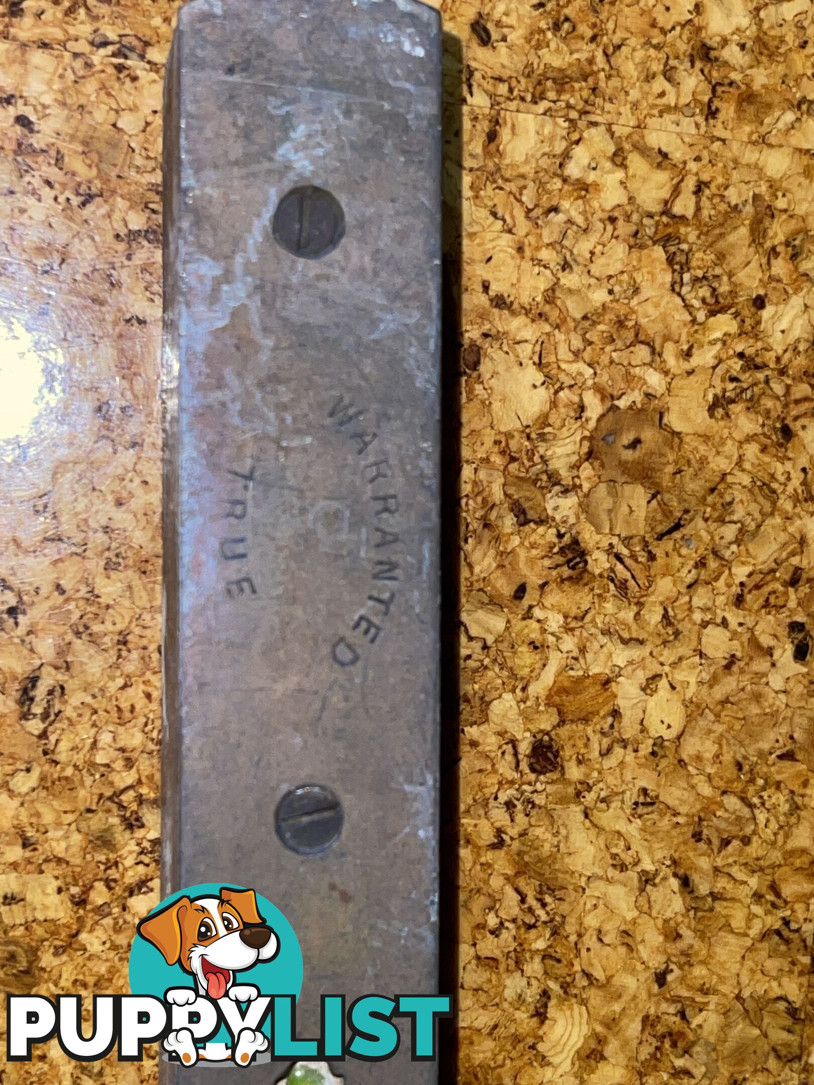 Antique English Wooden Spirit Level