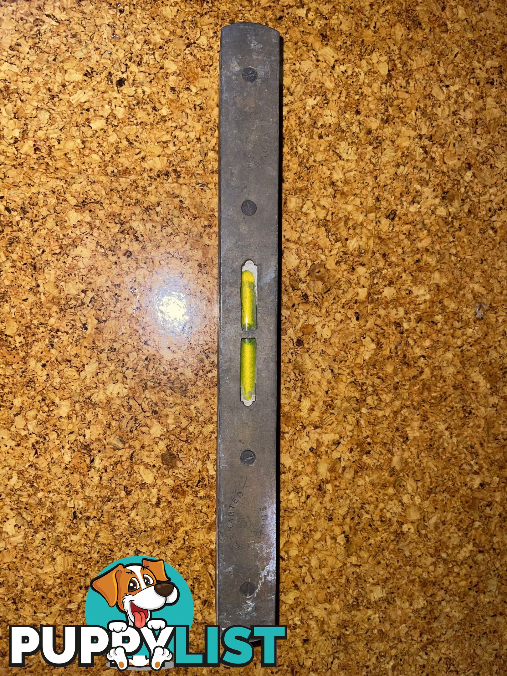 Antique English Wooden Spirit Level