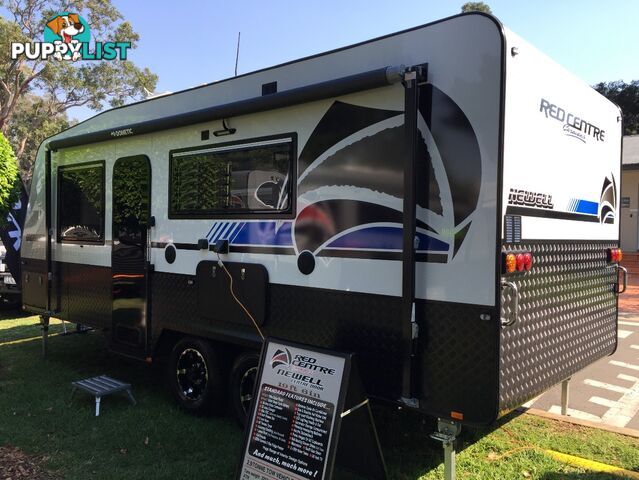 Red Centre Newell 19'6 Caravan (oro)