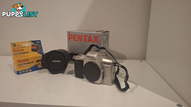 Pentax MZ-60 Camera Body and Sigma Zoom Lens