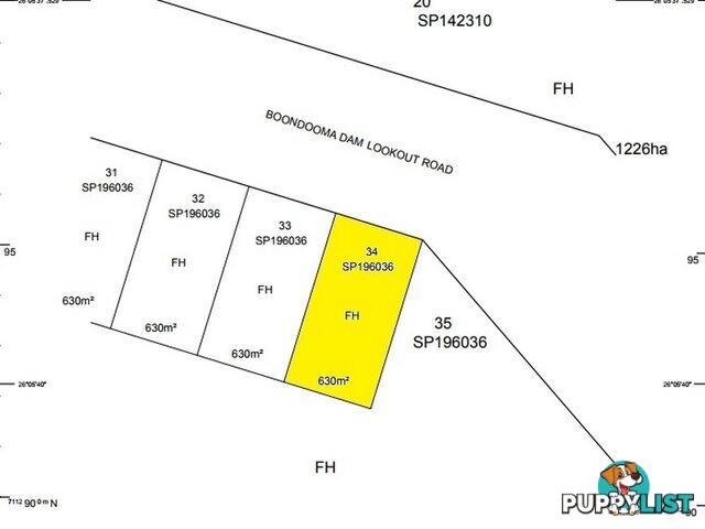 2 (Lot 34) Boondooma Dam Lookout Road OKEDEN QLD 4613