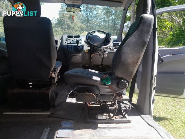 Wheelchair modified vehicle