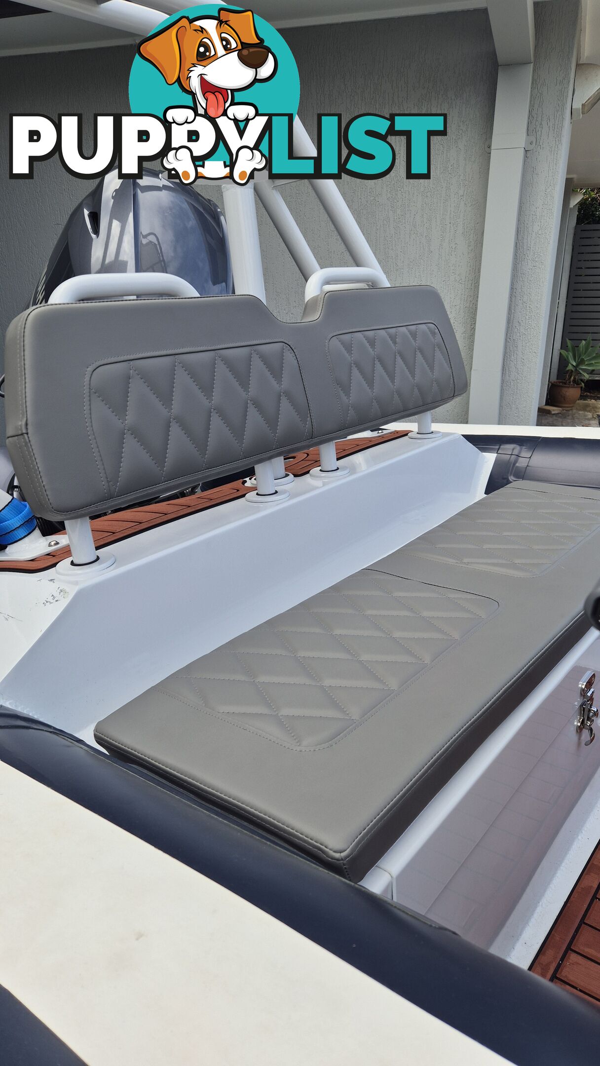 4.8m Inflatable rib with console and Yamaha 60hp motor