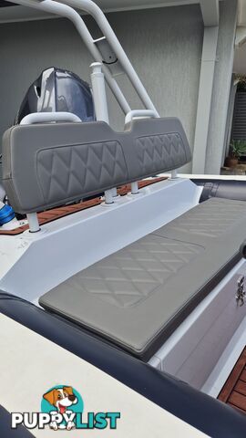 4.8m Inflatable rib with console and Yamaha 60hp motor