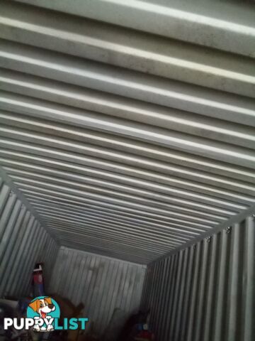 40 foot high Qube shipping container