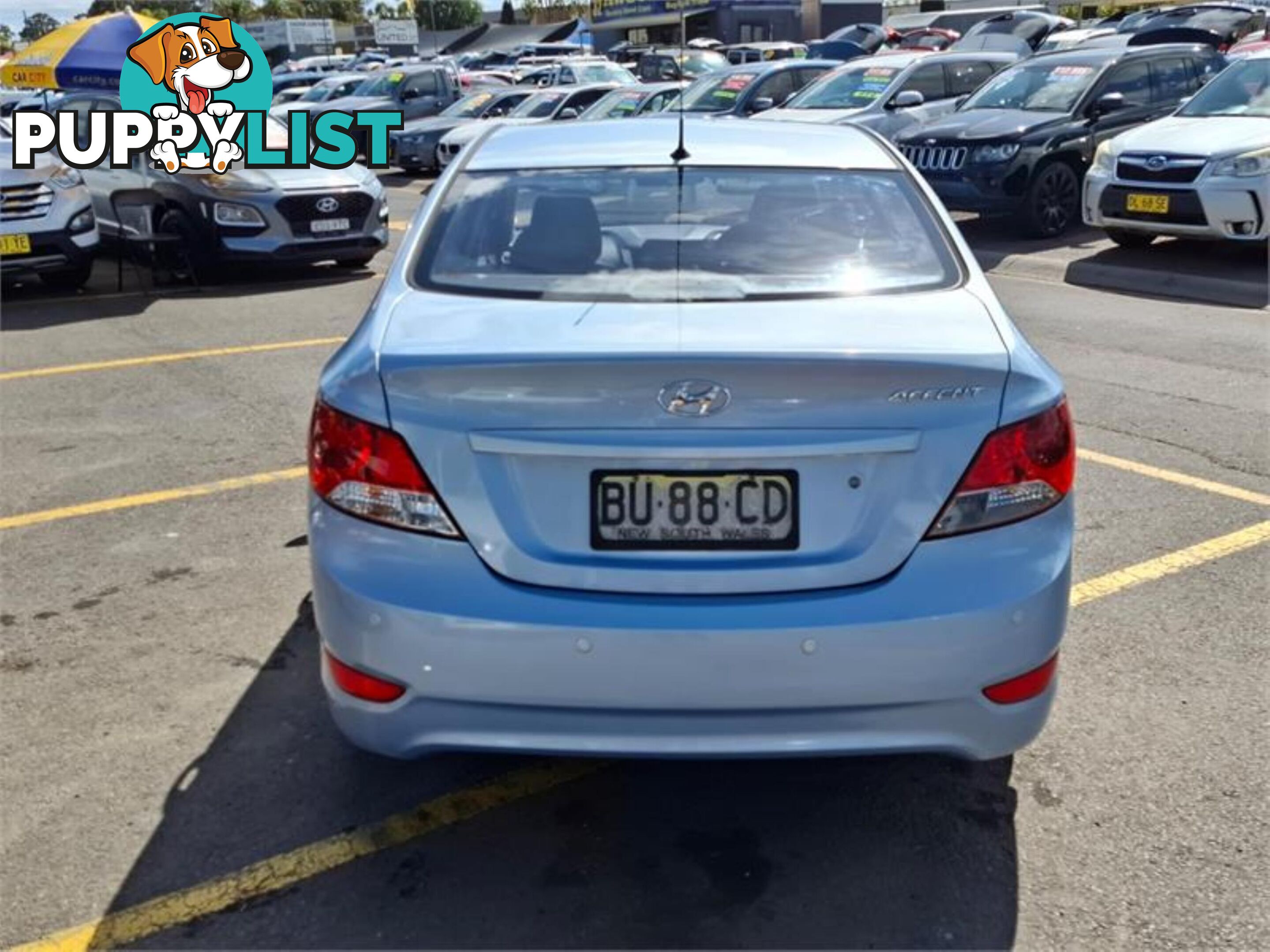 2012 HYUNDAI ACCENT ACTIVE RB 4D SEDAN