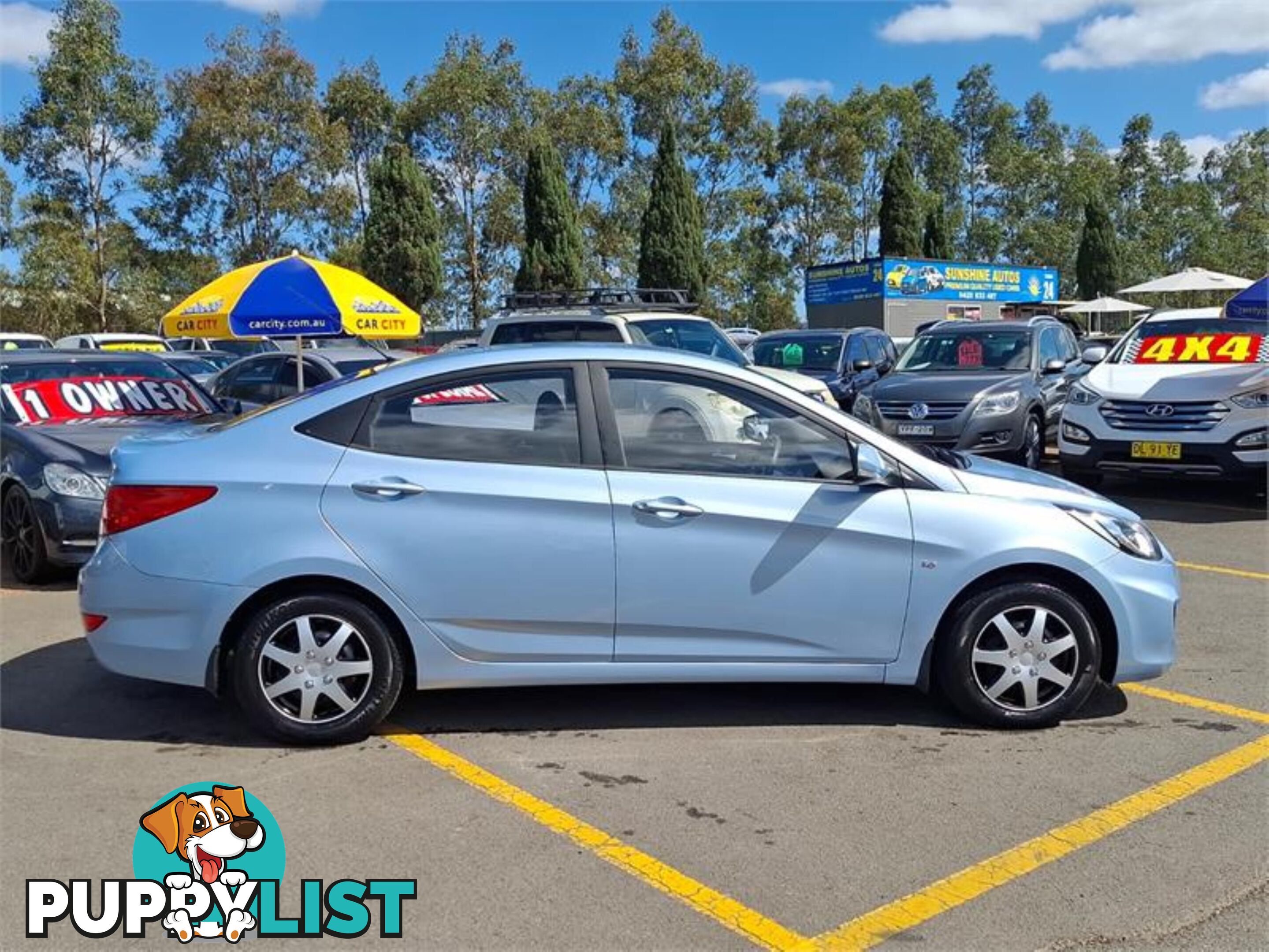 2012 HYUNDAI ACCENT ACTIVE RB 4D SEDAN