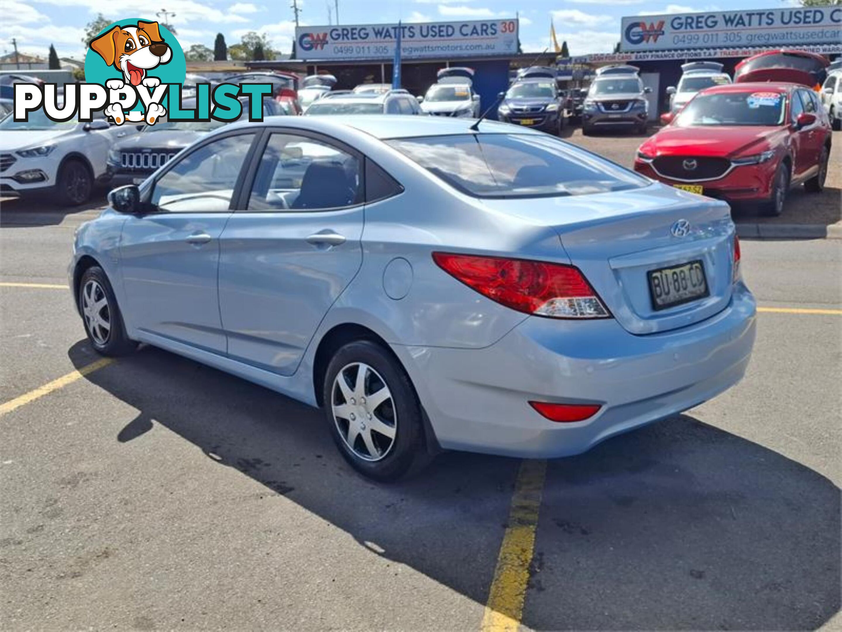 2012 HYUNDAI ACCENT ACTIVE RB 4D SEDAN