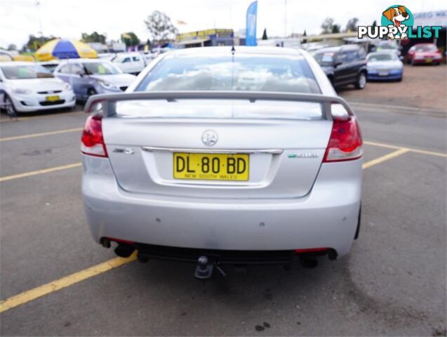 2011 HOLDEN COMMODORE SV6 VEIIMY12 4D SEDAN