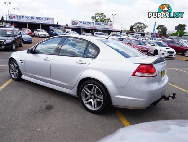 2011 HOLDEN COMMODORE SV6 VEIIMY12 4D SEDAN