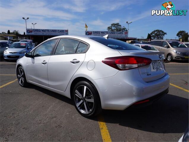 2017 KIA CERATO SPORT YDMY17 4D SEDAN