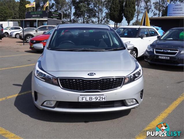 2017 KIA CERATO SPORT YDMY17 4D SEDAN