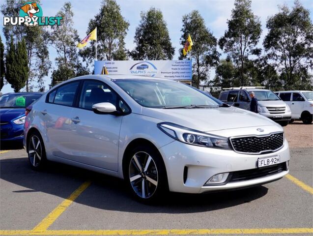 2017 KIA CERATO SPORT YDMY17 4D SEDAN