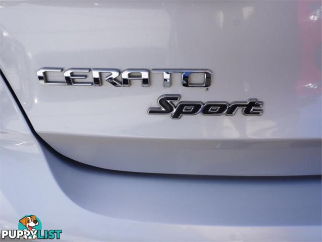 2017 KIA CERATO SPORT YDMY17 4D SEDAN